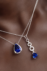 Blue Stones Necklaces